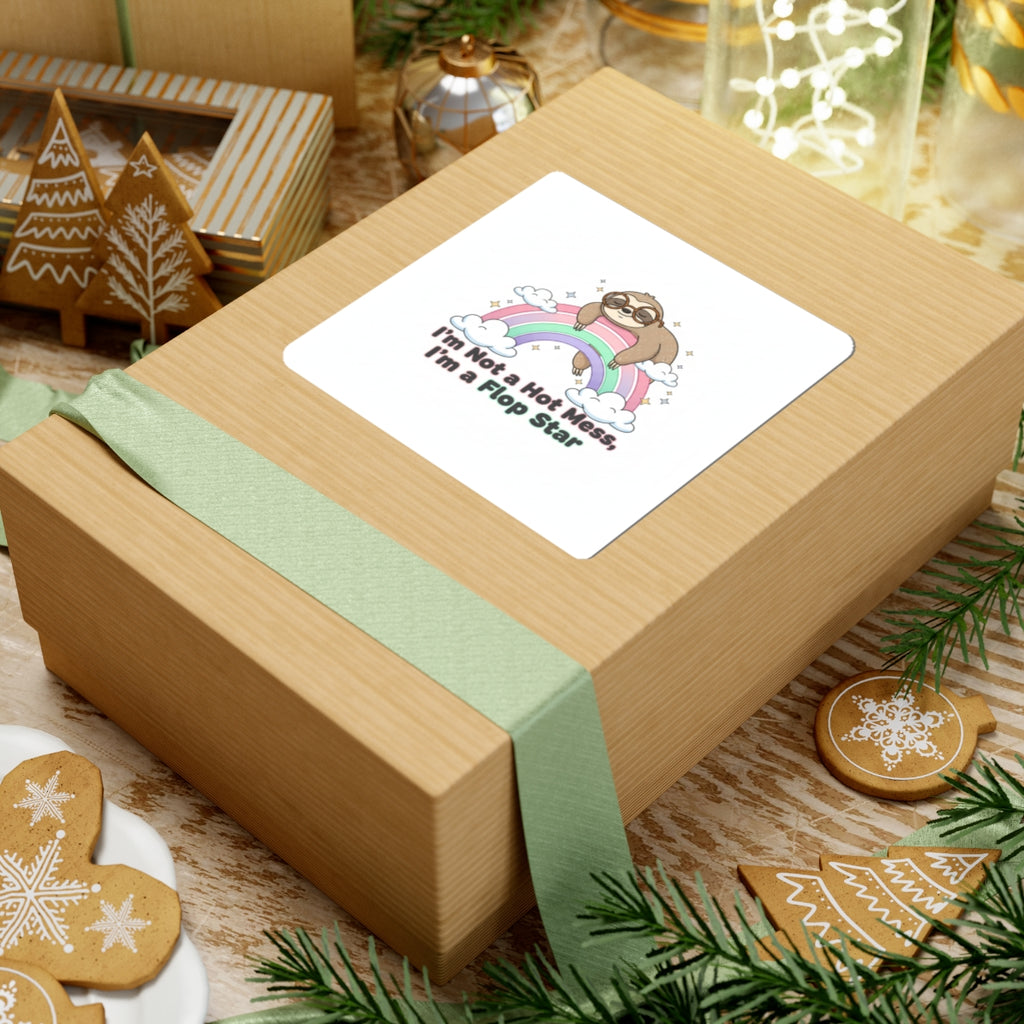 I'm Not a Hot Mess, I'm a Flop Star Sticker | Flop Era, Burnout Humor