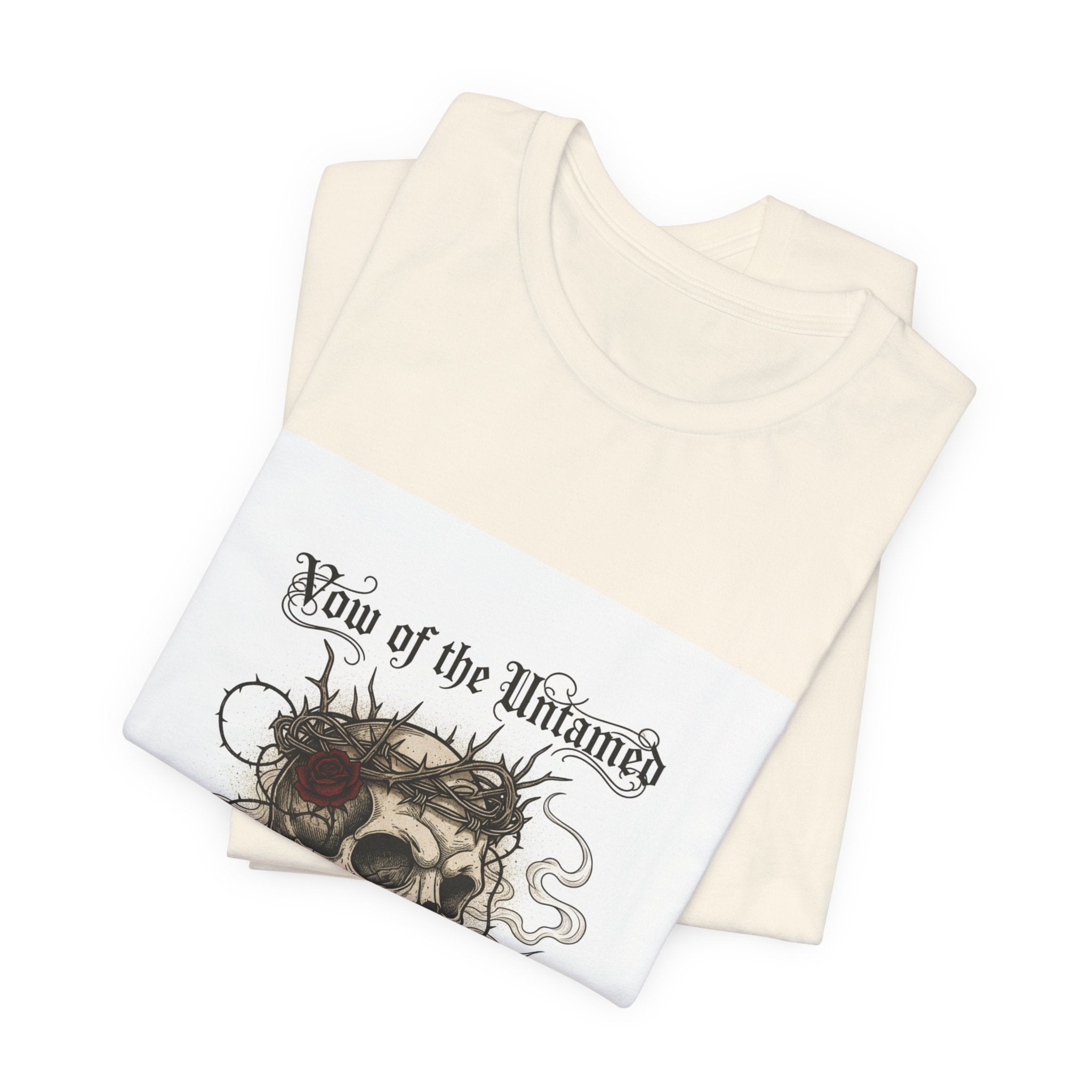 Row of the Untamed Skull Tee | western skull art, gothic Americana