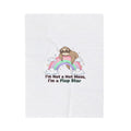 Flop Star Sloth Rainbow Blanket | flop era burnout humor