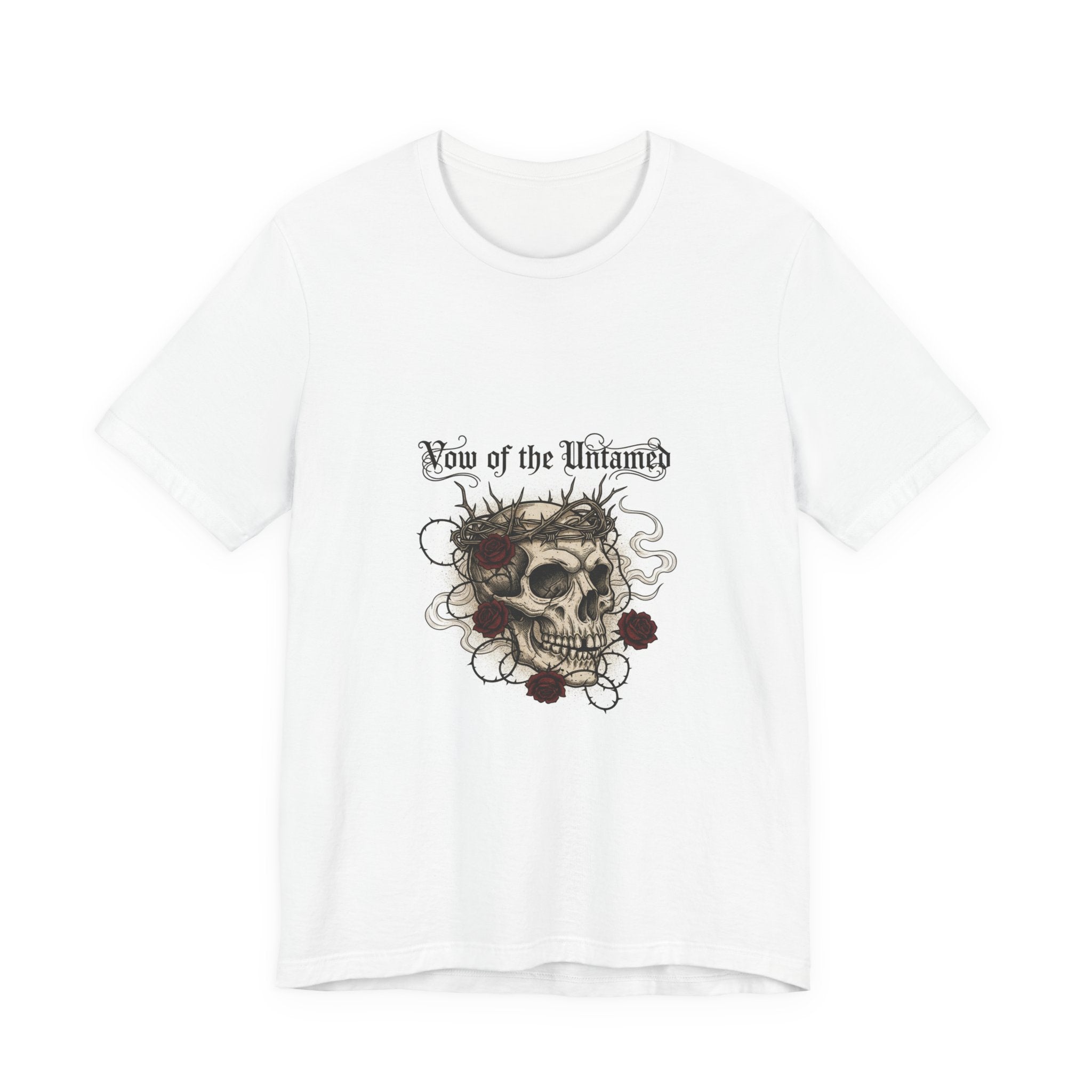 Row of the Untamed Skull Tee | western skull art, gothic Americana