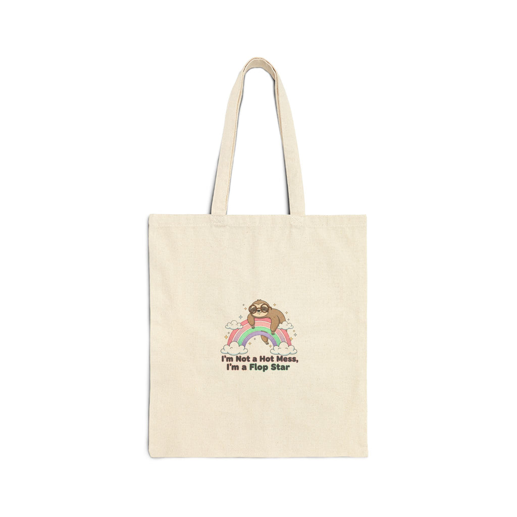I’m Not a Hot Mess I’m a Flop Star Tote | flop era burnout humor