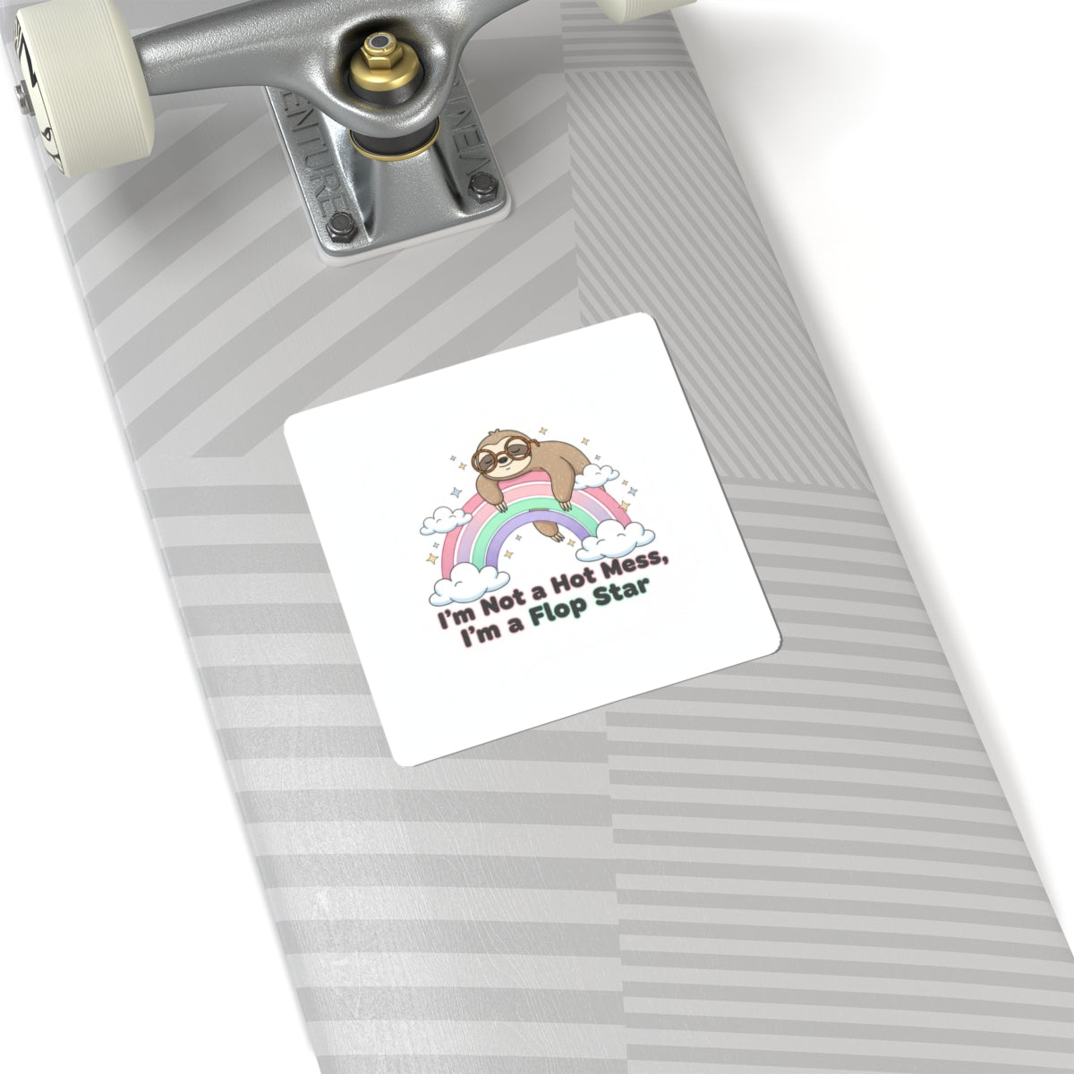 I'm Not a Hot Mess, I'm a Flop Star Sticker | Flop Era, Burnout Humor