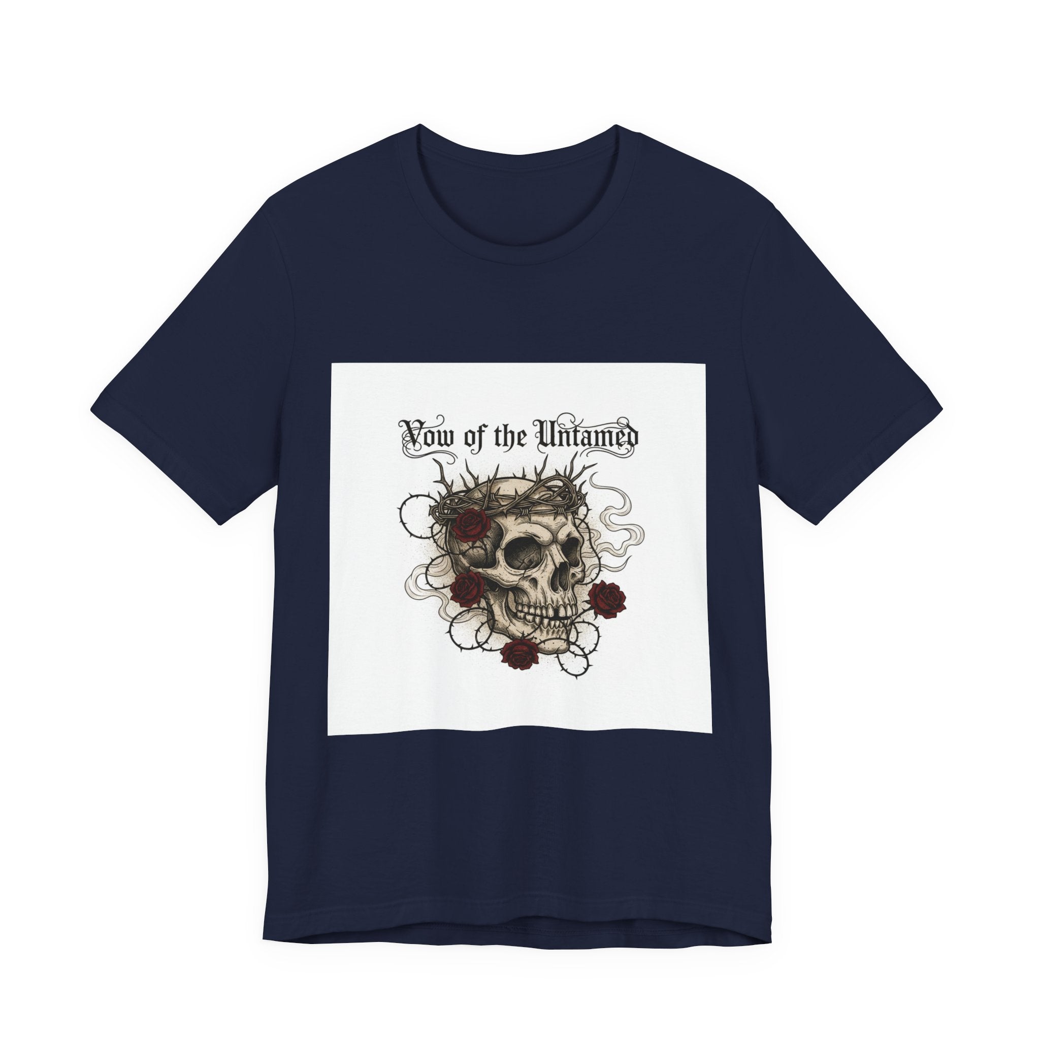 Row of the Untamed Skull Tee | western skull art, gothic Americana