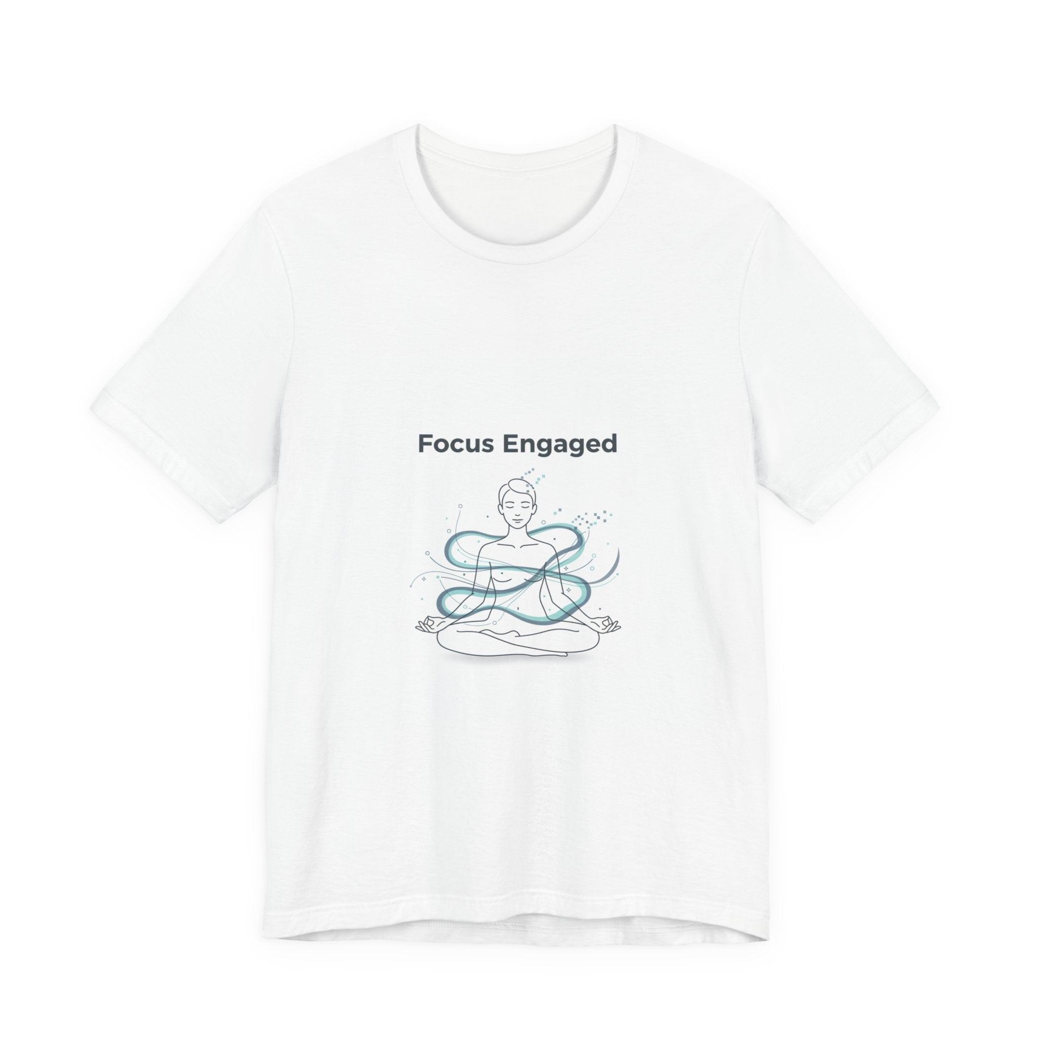 Focus Engaged T-Shirt | Flow State productivity art, ADHD merch