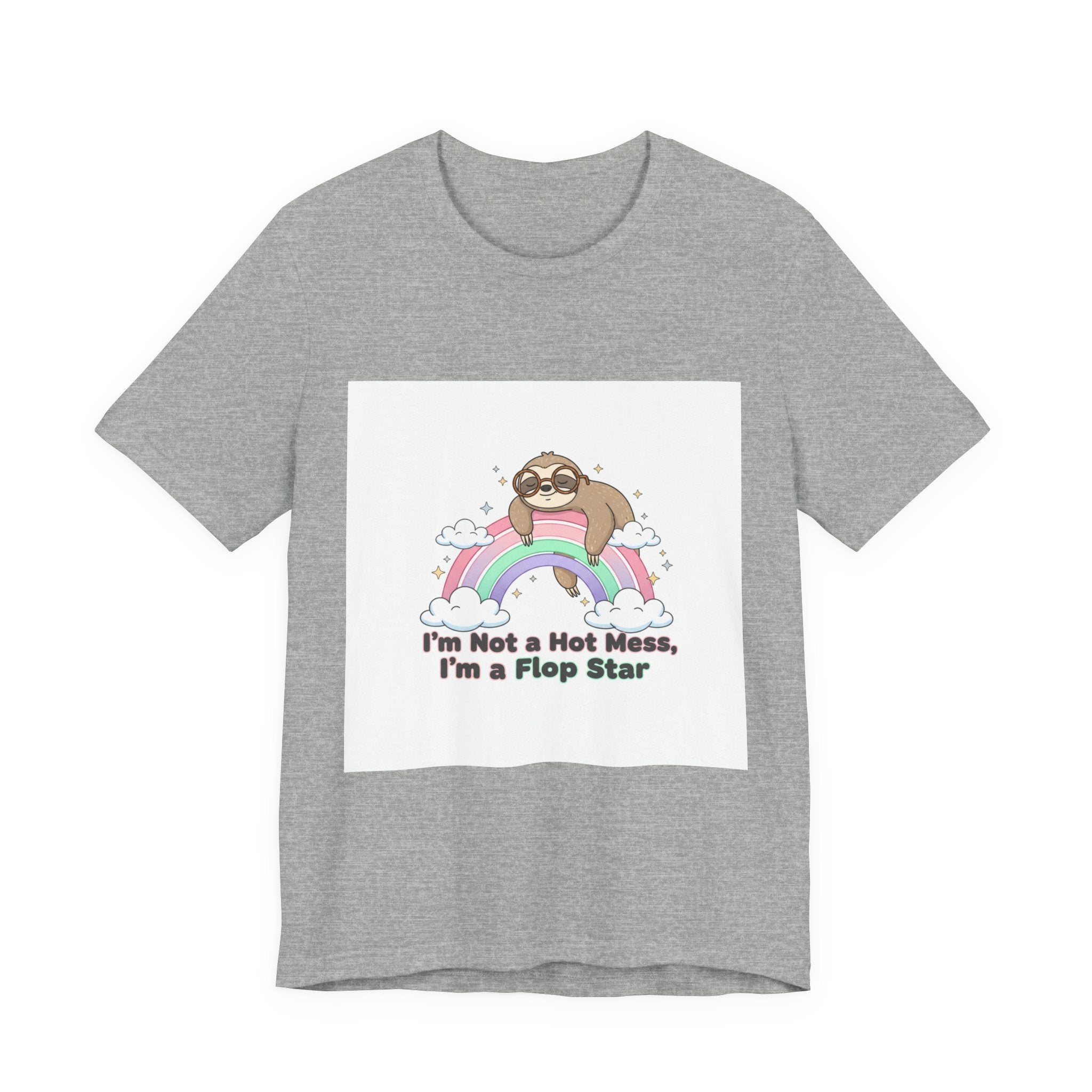 I'm Not a Hot Mess I'm a Flop Star Tee | flop era burnout humor